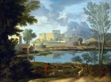 Nicolas Poussin - Landscape with Calm