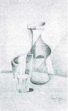 Juan Gris - Caraffe And Glass