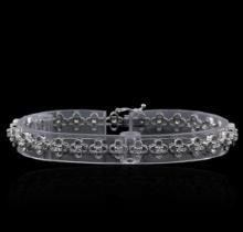 1.13 ctw Diamond Bracelet - 14KT White Gold