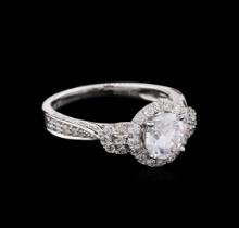 1.71 ctw Diamond Ring - 18KT White Gold