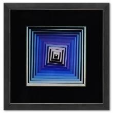 Vonal - Lila de la serie Vonal by Vasarely (1908-1997)