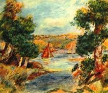 Renoir - Sailing Boats In Cagnes