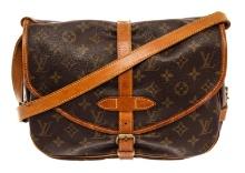 Louis Vuitton Brown Monogram Canvas Saumur 30cm Shoulder Bag