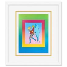 Tip Toe Floating on Blends by Peter Max