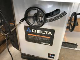 (8001) Delta 10 inch Unisaw with 48 inch fence, 230 Volt
