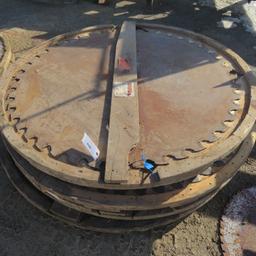 4- 54 inch circle blades