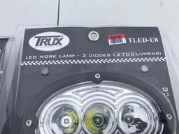 Set of 2 NEW LED Trux 2700 Lumens Worklights