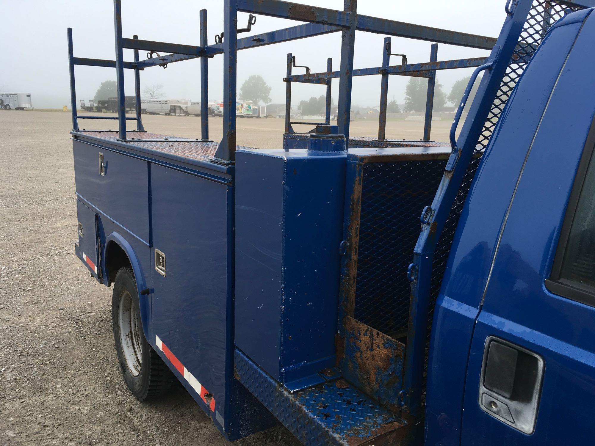 2000 Ford F450 diesel 7.3 powerstroke with utility bed