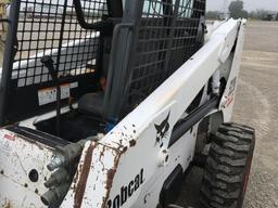 Bobcat S220 skid loader with 78 inch bucket