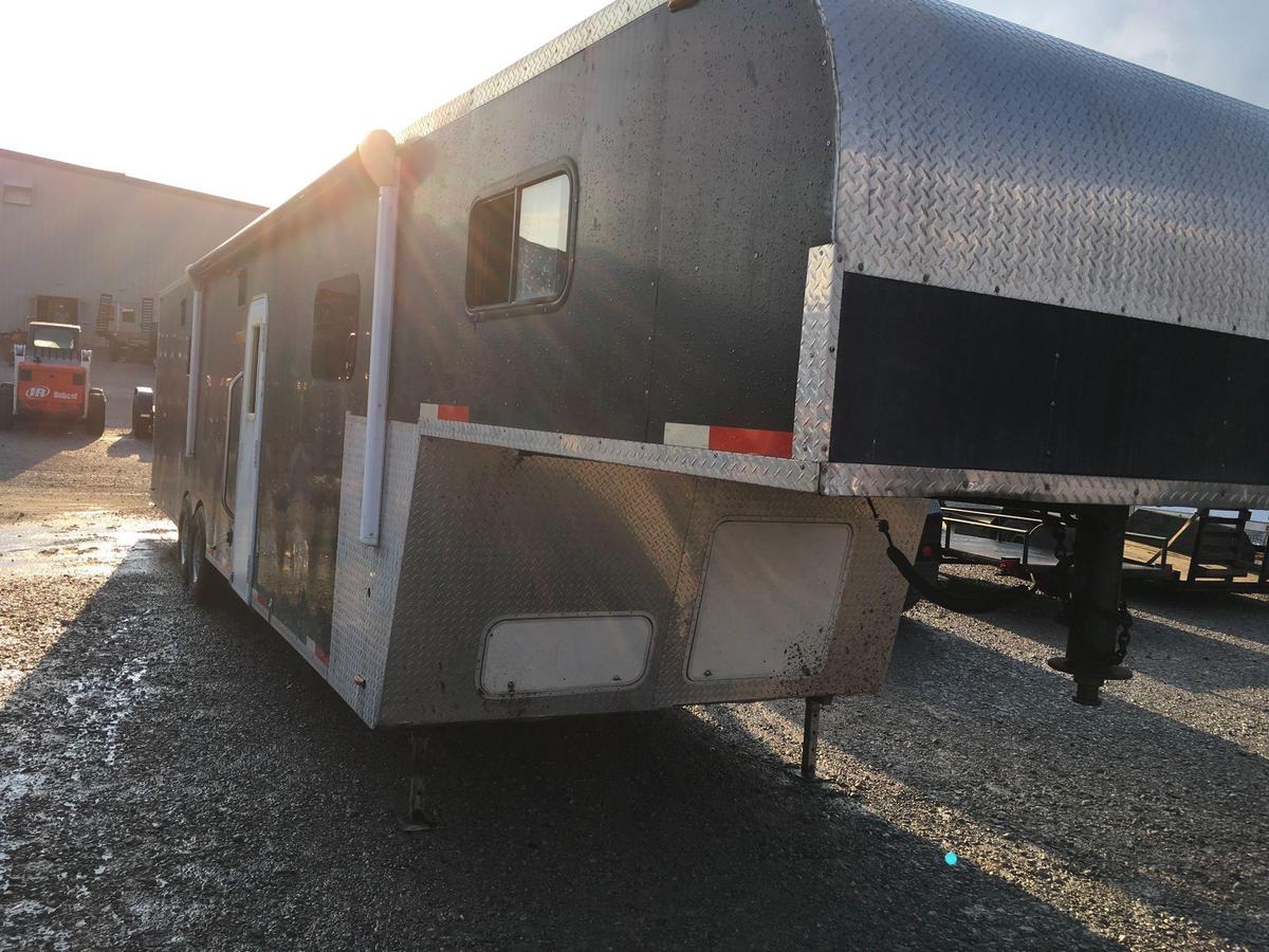 40 foot toy hauler type trailer.