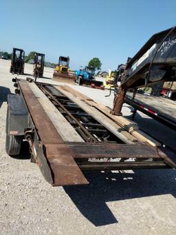 20 foot bumper pull flatbed trailer