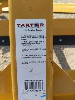 Tarter 5 foot grader blade