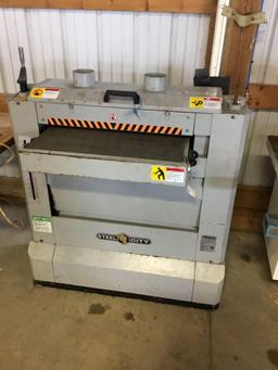 16017- Steel City Dual Drum Sander Model 55220 230 volt single phase