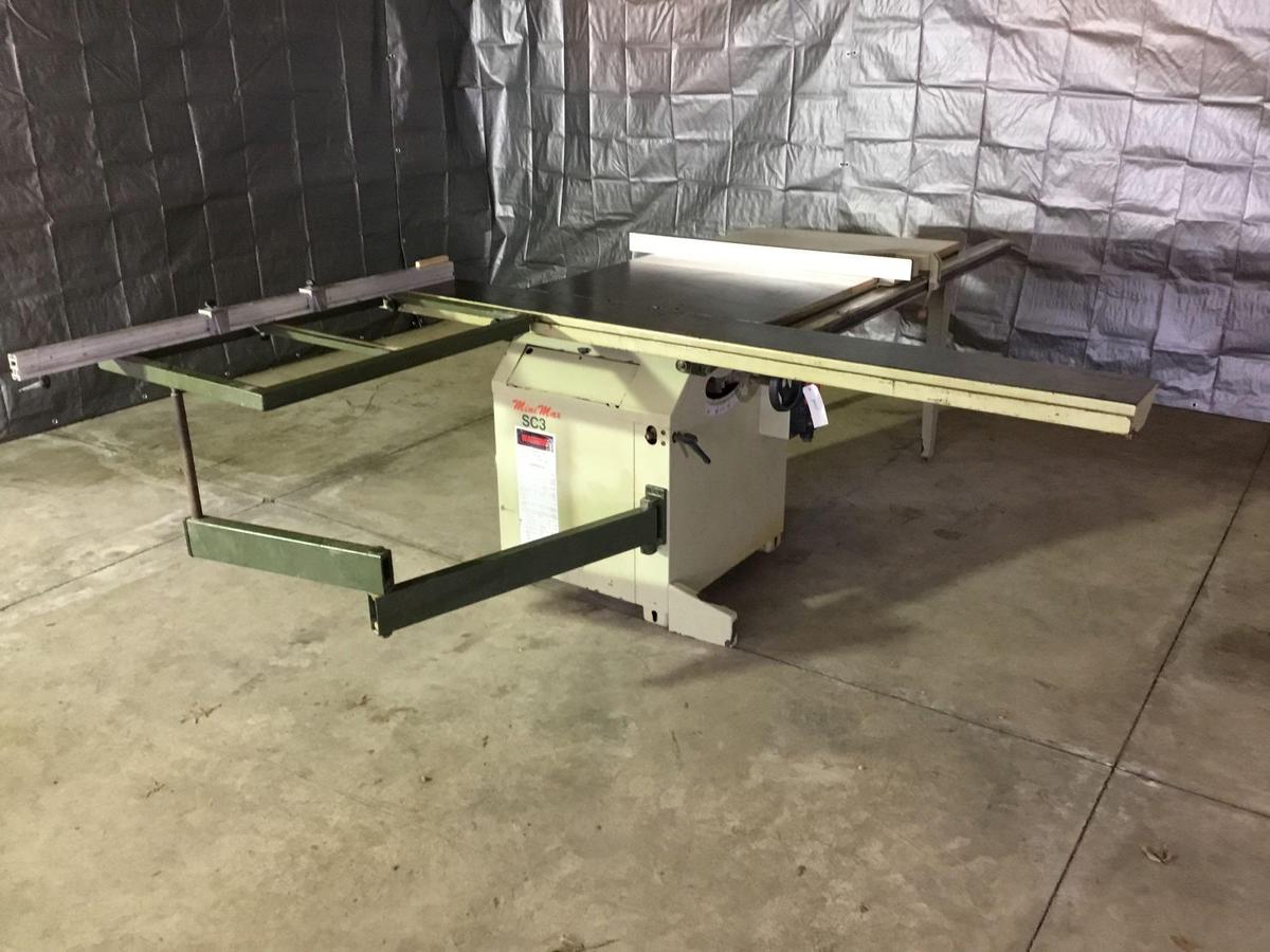 16022- Mini Max SC3 sliding table saw