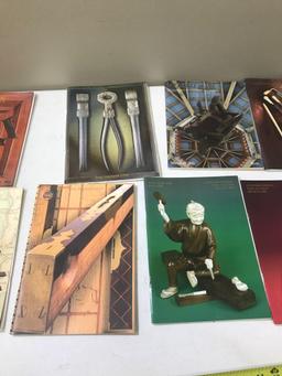 LOT OF (10) TOOL AUCTION CATALOGS