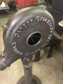 Canedy Otto MFG Co. Forge Blower, Chicago Heights Ill USA