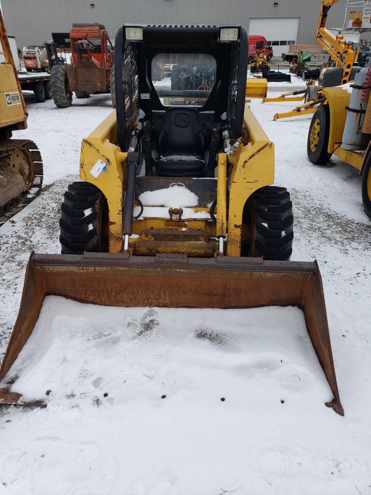 1539- John Deere 250 series II Skid steer with 110 hours