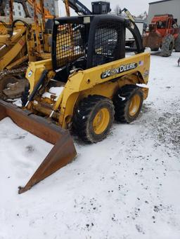 1539- John Deere 250 series II Skid steer with 110 hours