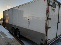 1587- 24 ft United Trailers box trailer