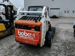 1082- 2002 Bobcat 773 Skid Steer with foam filled tires, 3719 hours