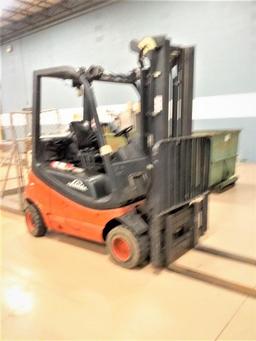 1583- 2005 Linde H20T Forklift with 7497 hours, 4000 pounds