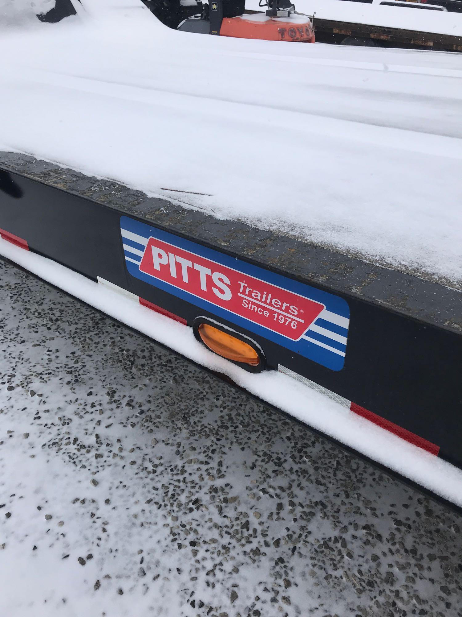 1510- 2016 Pitts Low-Boy Semi Trailer with ramps