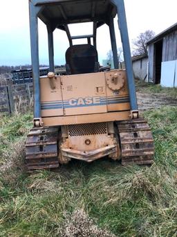 1631- 1987 Case 850 D Dozer w/ 6 way blade and 3416 hours