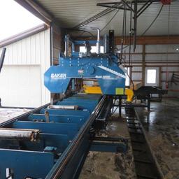 2018 Baker 3665D production mill; fully hydraulic, w/65 HP Cummins Diesel, ONLY 640 hrs.!!. LIKE