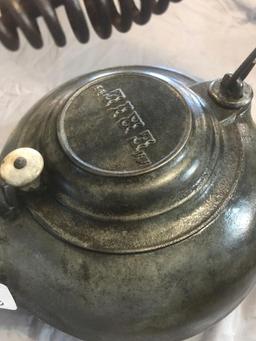 Erie #8 Cast Iron Tea Kettle