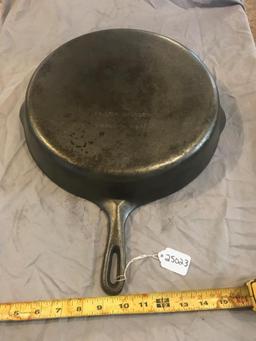 #12 Unmarked USA Made Cast Iron Skillet