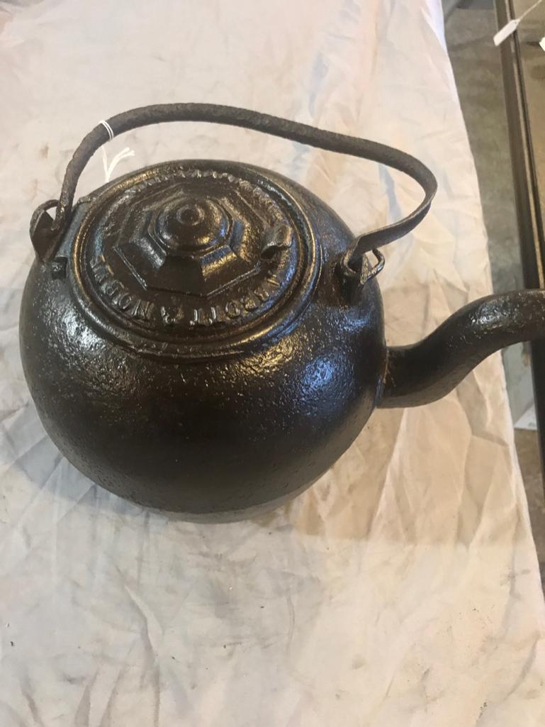 2 Cast Iron Kettles, selling times the money, J Saverys #7 and Hoble #6