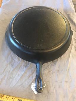 #14 Cast Iron Skillet Made in USA