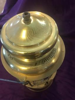 Coleman Double Mantle Lantern in gold color