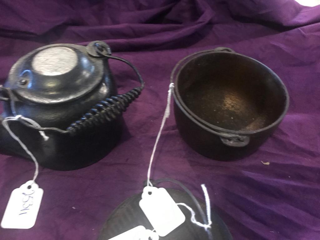 4 Small Cast Iron Pieces, see description for full details, sells times the money