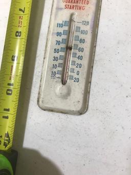 Sohio Thermometer with mercury