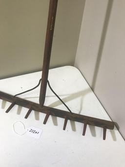 Primitive Wooden rake