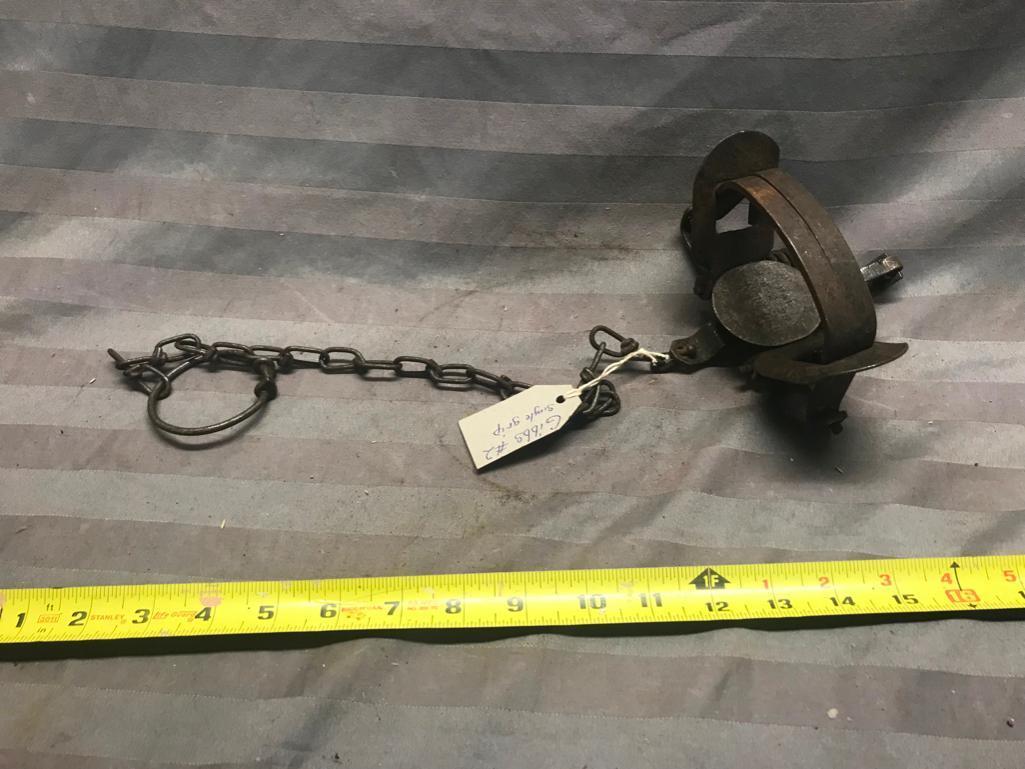 Gibbs and Sons #2 Single Grip Animal Trap