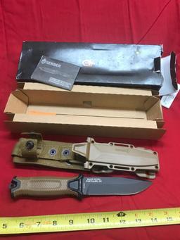 Gerber 0870817B Military Knife, appears unused in original box