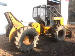 27025- 80's John Deere 540B Skidder Good Rubber, Solid Machine, Everything Works