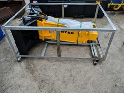 27006- New SH750 Hydraulic Skidsteer Breaker Attachment