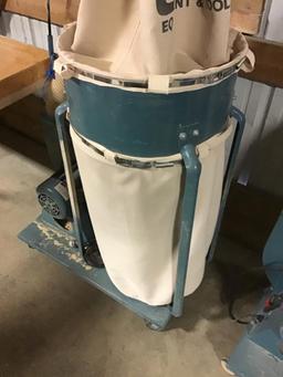 10029- Jet 1 bag dust collector, model DC-1200, 230v single phase, serial 5038430