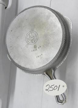 Griswold #8 2040 Hammered Skillet with lid