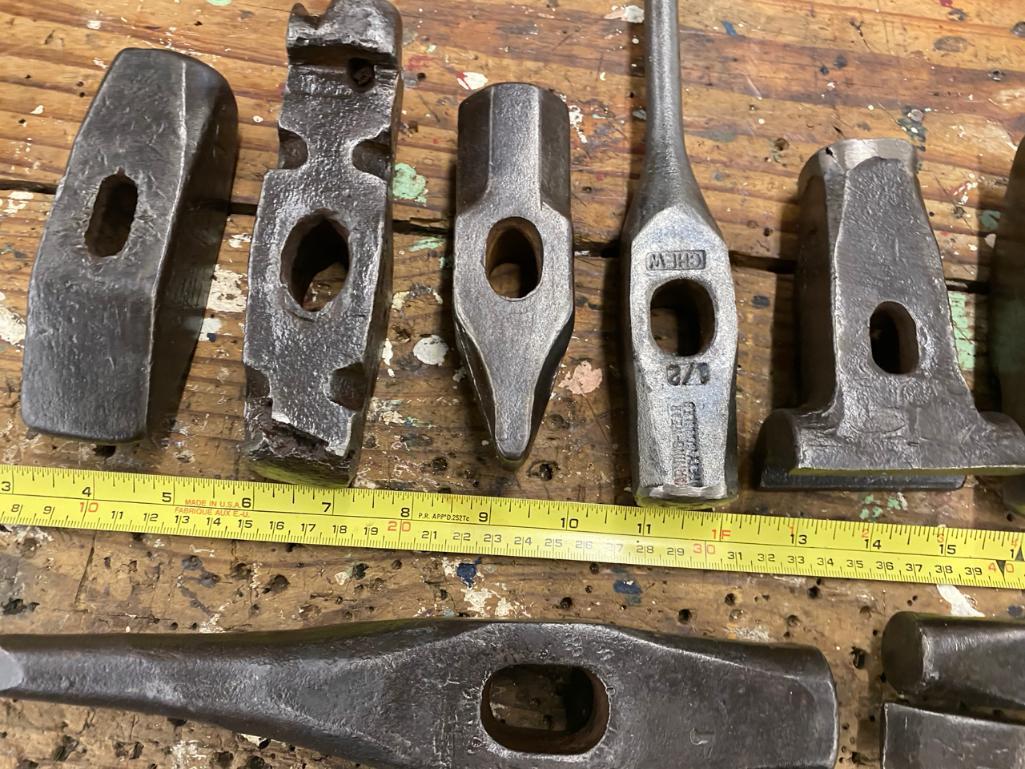 12 Blacksmith Hammer Heads
