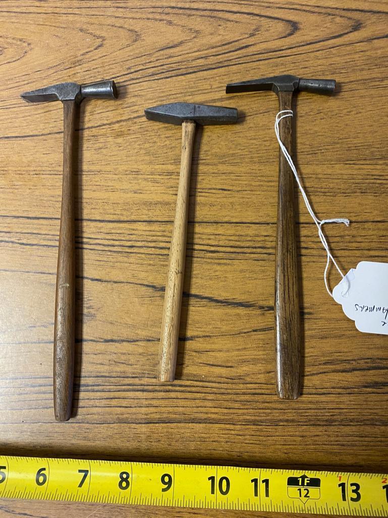 3 JEWELERS HAMMERS