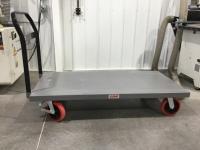 (13569G)- New 30 inch x 60 inch carts w/2 swivel casters