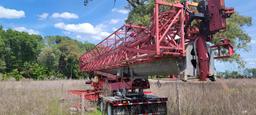 Potain Crane HDT80, and Nelson Dolly model CB-20P Boom Dolly, (Located in Fanning Springs Florida)