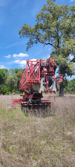 Potain Crane HDT80, and Nelson Dolly model CB-20P Boom Dolly, (Located in Fanning Springs Florida)