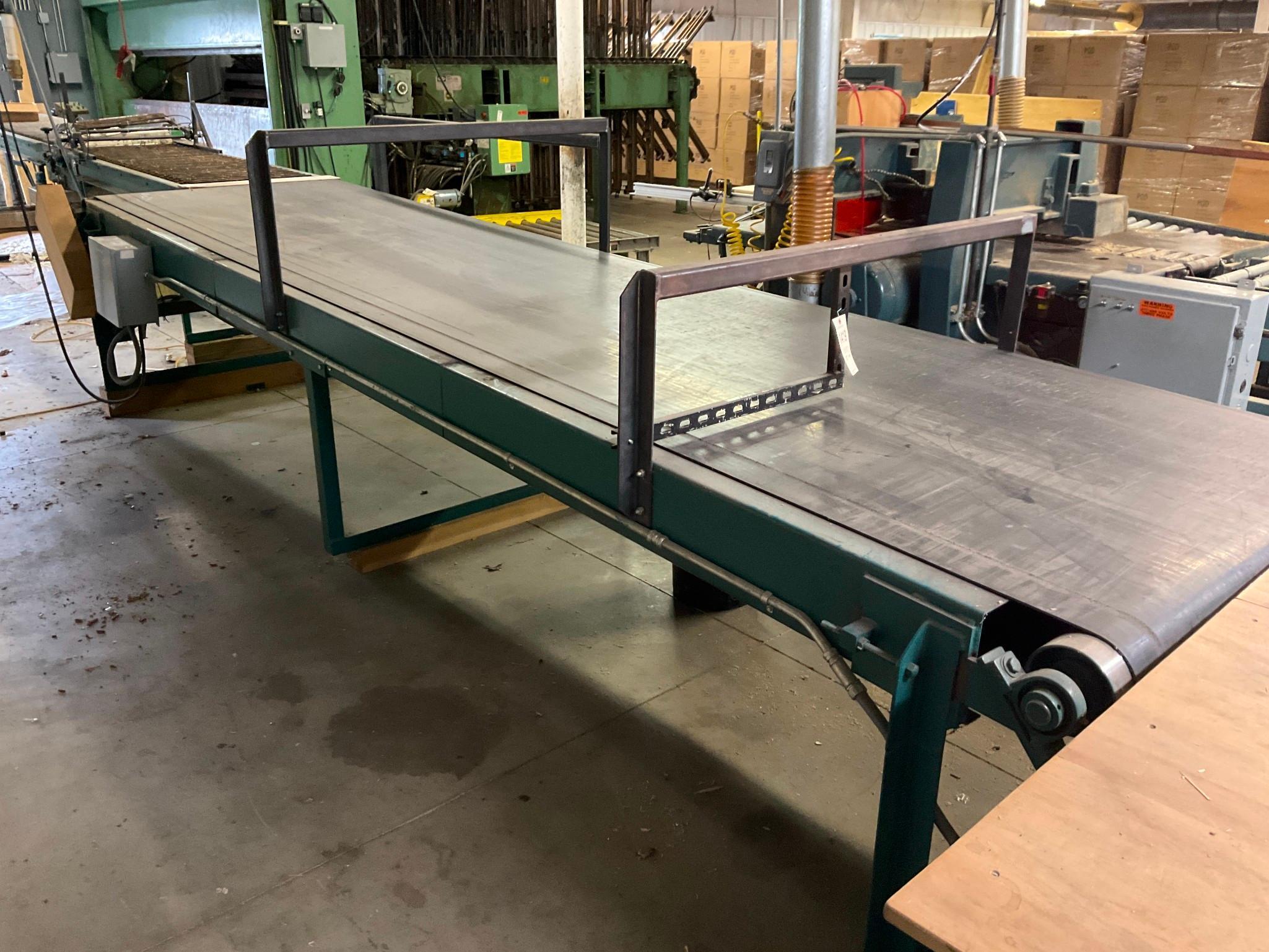 Custom Made T&G return Conveyor