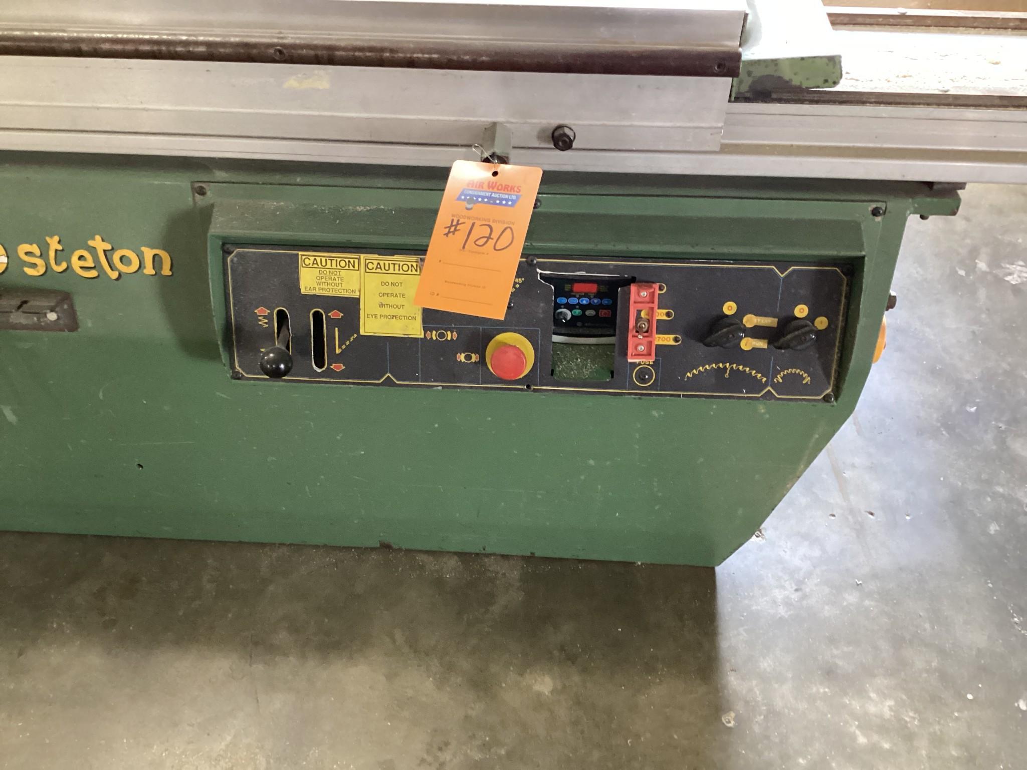 Steton SC 400/3200 Sliding Table Saw Hydraulic Powered, In Excellent Working Condition