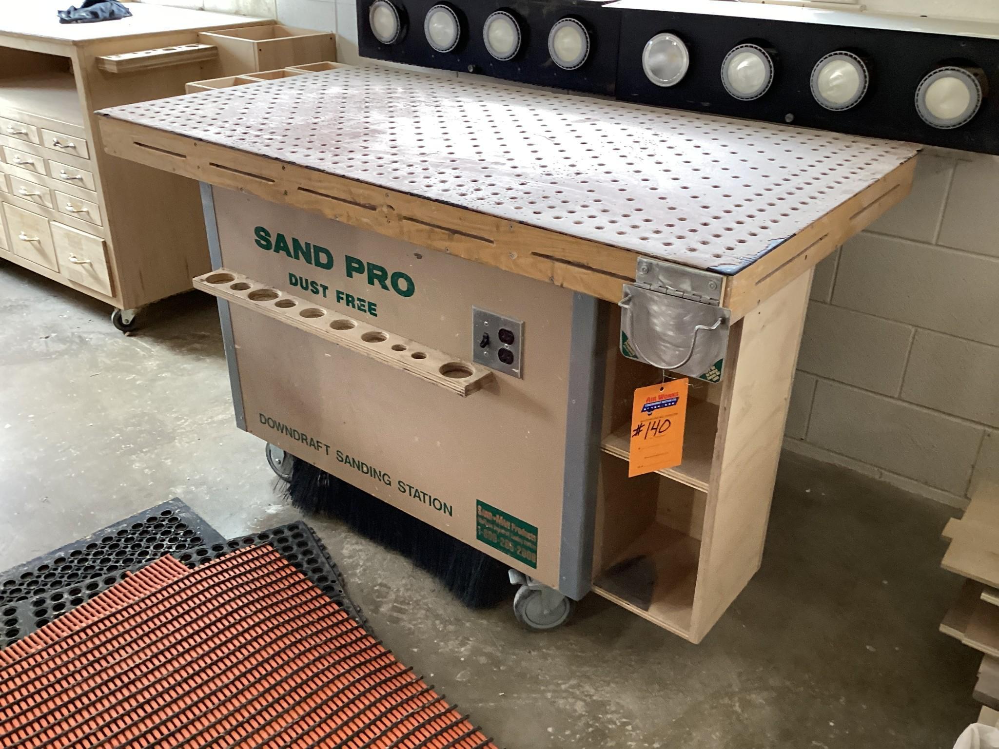 Sand Pro M6033 Down Draft Table, 33" x 60", 110 Volt